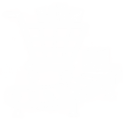 White curved roller conveyor section shown from an elevated angle