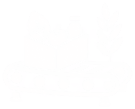 Line-art illustration of a curved roller conveyor system