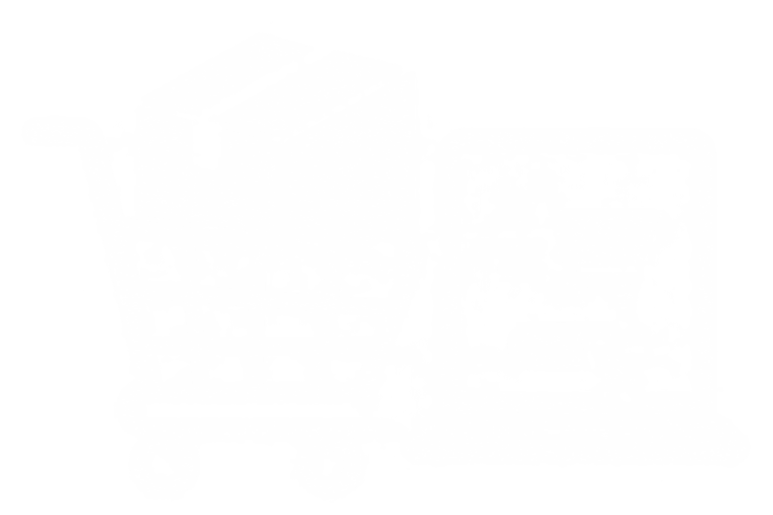 Illustration of an automated assembly line conveyor moving a product between workstations