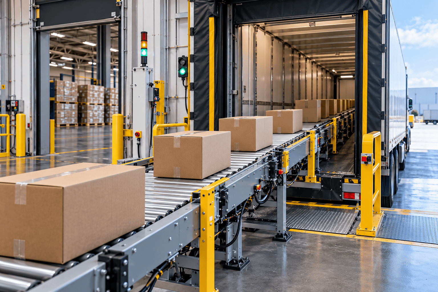 Industrial conveyor system