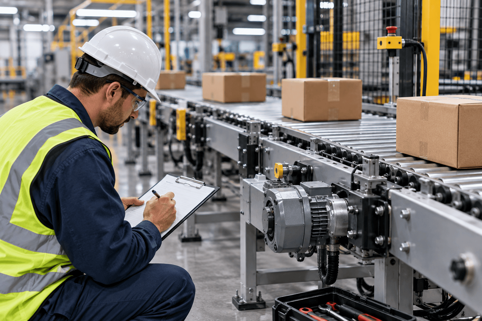 Preventive conveyor maintenance system